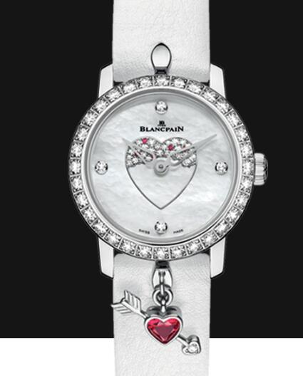 Blancpain Watches for Women Cheap Price Ladybird Ultraplate Saint-Valentin 2016 Replica Watch 0063F 1954 63A